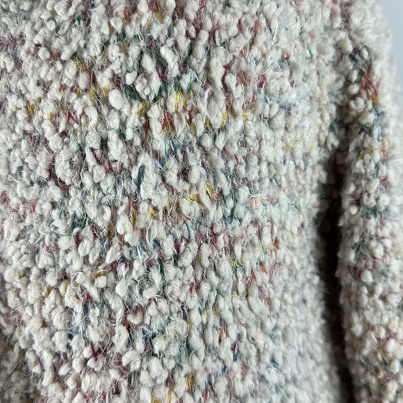 PINK REPUBLIC™️ Women's Size L Variegated Yarn Button Front Cardigan - Picture 5 of 14